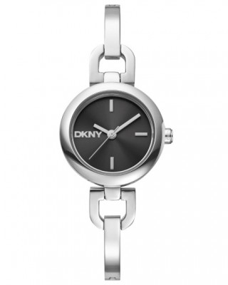 DKNY Half Bangle Ρολόι Γυναικείο Ασημί Ανοξείδωτο Μπρασελέ DK1L161M0035