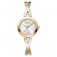 DKNY Half Bangle Ρολόι Γυναικείο Δίχρωμο Ανοξείδωτο Μπρασελέ DK1L170M0025