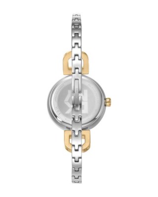DKNY Half Bangle Ρολόι Γυναικείο Δίχρωμο Ανοξείδωτο Μπρασελέ DK1L170M0025