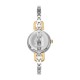 DKNY Half Bangle Ρολόι Γυναικείο Δίχρωμο Ανοξείδωτο Μπρασελέ DK1L170M0025