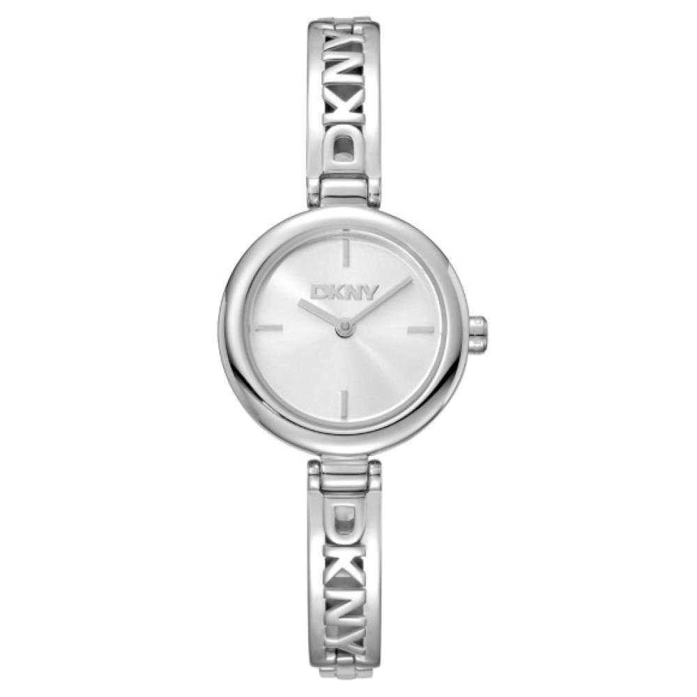 DKNY Logo Ρολόι Γυναικείο Ασημί Ανοξείδωτο Μπρασελέ DK1L115M0015 DKNY Logo Ρολόι Γυναικείο Ασημί Ανοξείδωτο Μπρασελέ DK1L115M0015