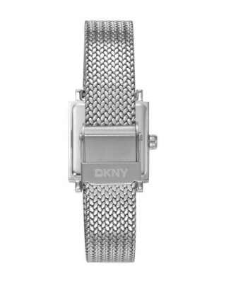 DKNY Milanese Ρολόι Γυναικείο Ασημί Ανοξείδωτο Μπρασελέ DK1L173M0065