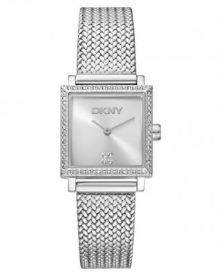 DKNY Milanese Ρολόι Γυναικείο Ασημί Ανοξείδωτο Μπρασελέ DK1L173M0065