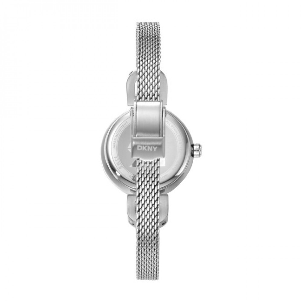 DKNY Milanese Ρολόι Γυναικείο Ασημί Ανοξείδωτο Μπρασελέ DK1L161M0215 DKNY Milanese Ρολόι Γυναικείο Ασημί Ανοξείδωτο Μπρασελέ DK1L161M0215