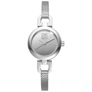 DKNY Milanese Ρολόι Γυναικείο Ασημί Ανοξείδωτο Μπρασελέ DK1L161M0215