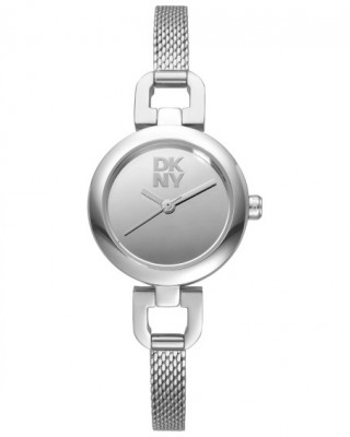 DKNY Milanese Ρολόι Γυναικείο Ασημί Ανοξείδωτο Μπρασελέ DK1L161M0215