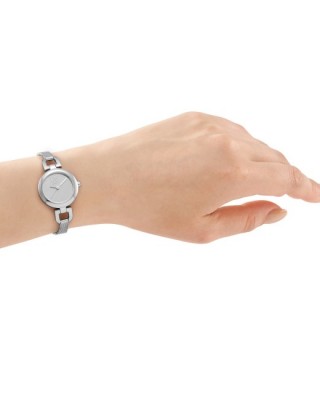 DKNY Milanese Ρολόι Γυναικείο Ασημί Ανοξείδωτο Μπρασελέ DK1L161M0215