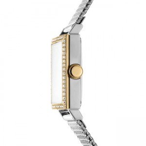 DKNY Milanese Ρολόι Γυναικείο Δίχρωμο Ανοξείδωτο Μπρασελέ DK1L173M0115