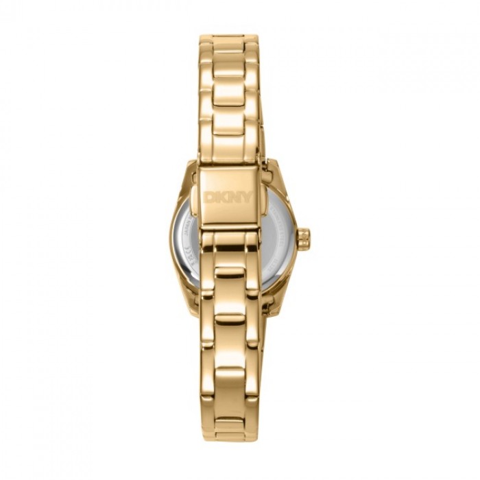 DKNY Mini Ρολόι Γυναικείο Χρυσό Ανοξείδωτο Μπρασελέ DK1L125M0025