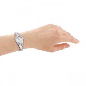 DKNY Mini Ρολόι Γυναικείο Ασημί Ανοξείδωτο Μπρασελέ DK1L125M0015