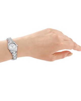 DKNY Mini Ρολόι Γυναικείο Ασημί Ανοξείδωτο Μπρασελέ DK1L125M0015
