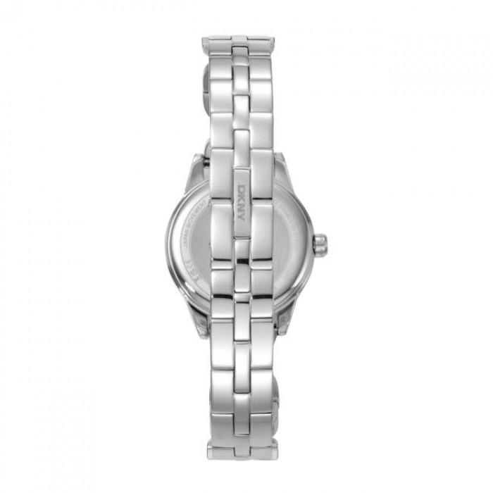 DKNY Mini Ρολόι Γυναικείο Ασημί Ανοξείδωτο Μπρασελέ DK1L125M0015