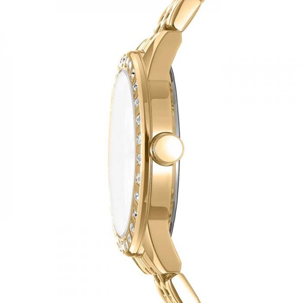 DKNY Parsons Glitz Ρολόι Γυναικείο Χρυσό Ανοξείδωτο Μπρασελέ DK1L059M0055 DKNY Parsons Glitz Ρολόι Γυναικείο Χρυσό Ανοξείδωτο Μπρασελέ DK1L059M0055