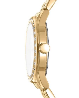 DKNY Parsons Glitz Ρολόι Γυναικείο Χρυσό Ανοξείδωτο Μπρασελέ DK1L059M0055
