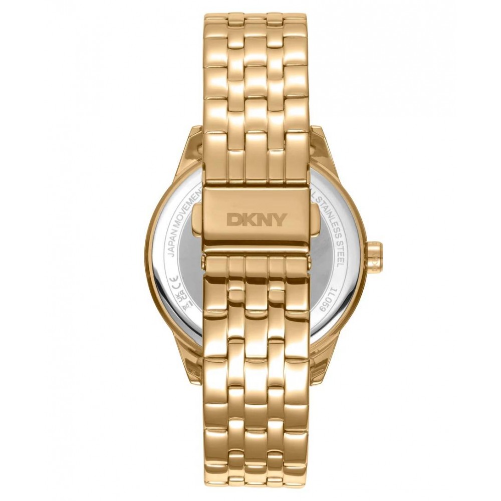 DKNY Parsons Glitz Ρολόι Γυναικείο Χρυσό Ανοξείδωτο Μπρασελέ DK1L059M0055 DKNY Parsons Glitz Ρολόι Γυναικείο Χρυσό Ανοξείδωτο Μπρασελέ DK1L059M0055