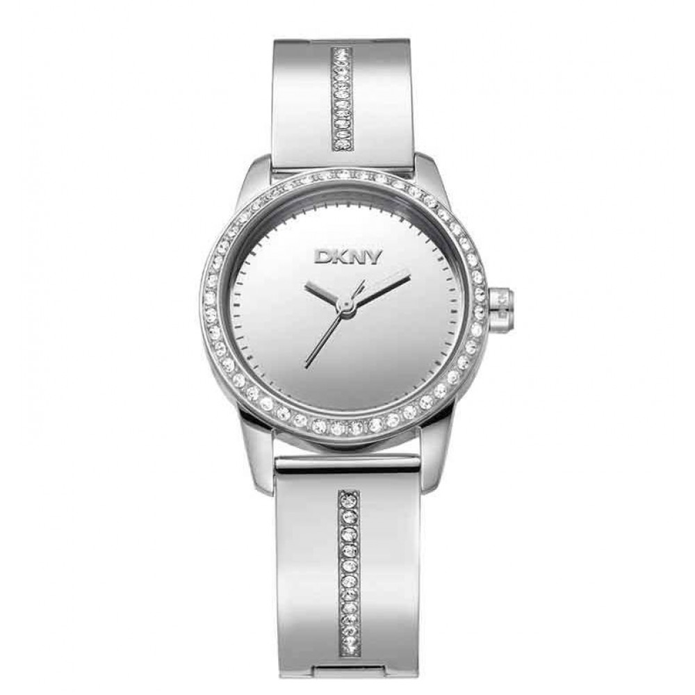 DKNY Ρολόι Γυναικείο Ασημί Ανοξείδωτο Μπρασελέ DK1L160M0015 