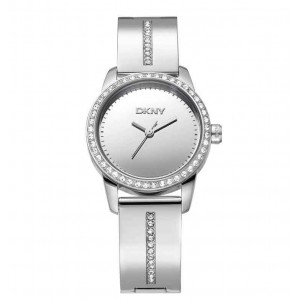 DKNY Ρολόι Γυναικείο Ασημί Ανοξείδωτο Μπρασελέ DK1L160M0015 