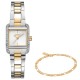 DKNY Mini Set Ρολόι με Βραχιόλι Δίχρωμο Ανοξείδωτο Μπρασελέ DK1L143M0055 DKNY Mini Set Ρολόι με Βραχιόλι Δίχρωμο Ανοξείδωτο Μπρασελέ DK1L143M0055