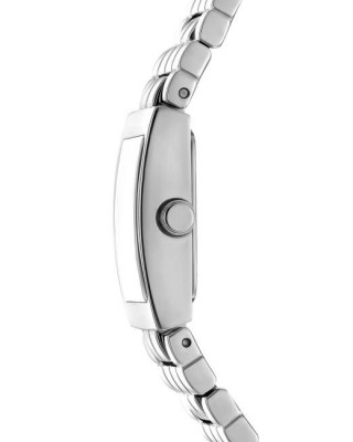 DKNY Signature Shape Ρολόι Γυναικείο Ασημί Ανοξείδωτο Μπρασελέ DK1L172M0015