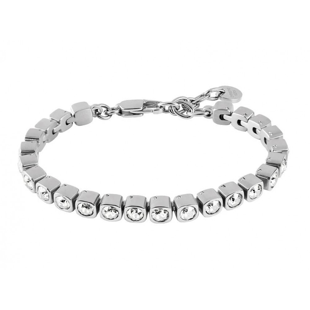 DYRBERG/KERN CORY CRYSTAL Βραχιόλι Ασημί Ατσάλι με κρύσταλλα 351820