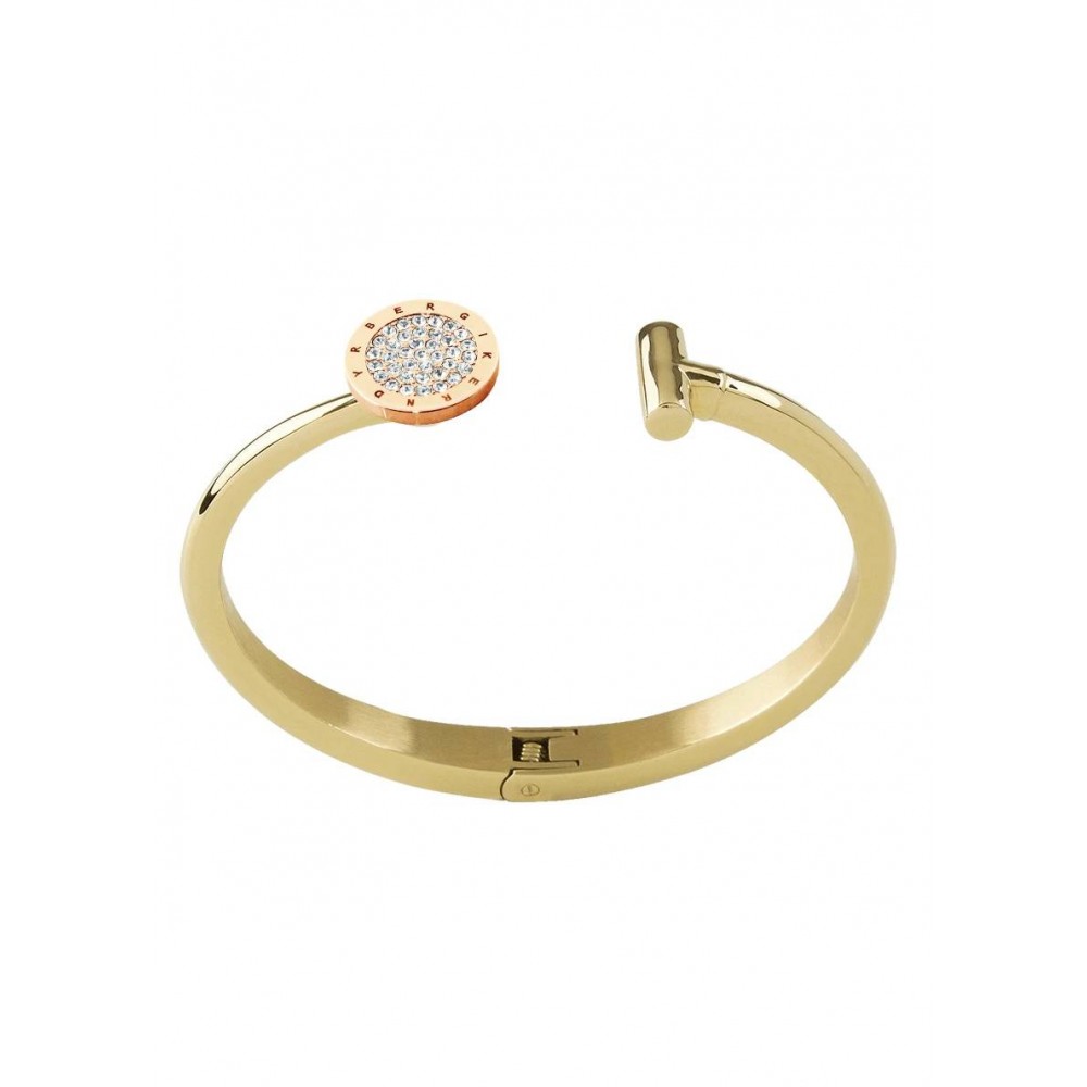 DYRBERG/KERN BALANCE TOPPING Λευκά Κρύσταλλα Rose gold ανοξείδωτο ατσάλι 340094