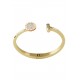DYRBERG/KERN BALANCE TOPPING Λευκά Κρύσταλλα Rose gold ανοξείδωτο ατσάλι 340094