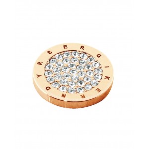 DYRBERG/KERN BALANCE TOPPING Λευκά Κρύσταλλα Rose gold ανοξείδωτο ατσάλι 340094