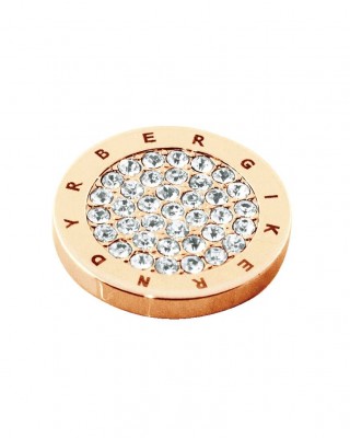 DYRBERG/KERN BALANCE TOPPING Λευκά Κρύσταλλα Rose gold ανοξείδωτο ατσάλι 340094