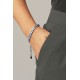 DYRBERG/KERN COBRA Tennis Bracelet Βραχιόλι Ασημί Μπλε κρύσταλλα 480146