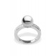 DYRBERG/KERN Ring Crystals Γάμπα Δαχτυλιδιού Λευκά Κρύσταλλα 351428 