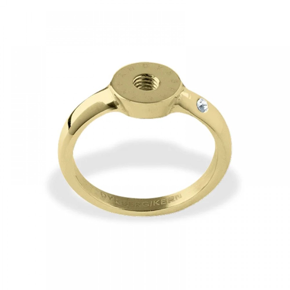 DYRBERG/KERN Ring Slim Γάμπα Δαχτυλιδιού Επιχρυσωμένο ανοξείδωτο ατσάλι 351899