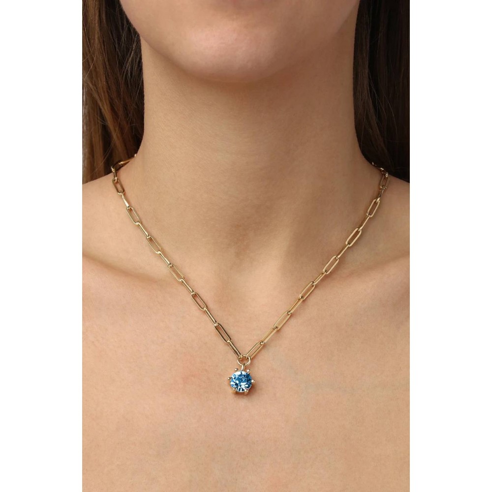 DYRBERG/KERN TESSA Κολιέ Επίχρυσο ατσάλι κρύσταλλα 480130