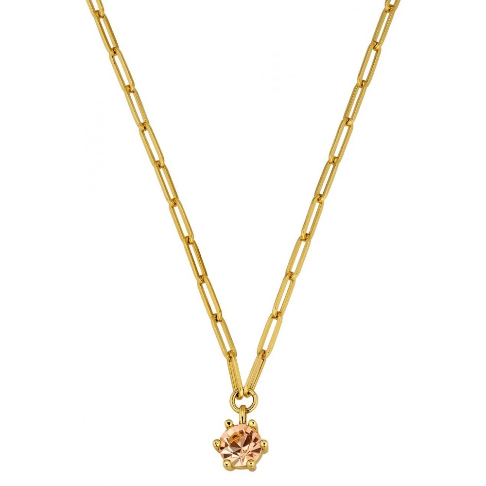 DYRBERG/KERN TESSA Κολιέ Επίχρυσο ατσάλι κρύσταλλα 480129