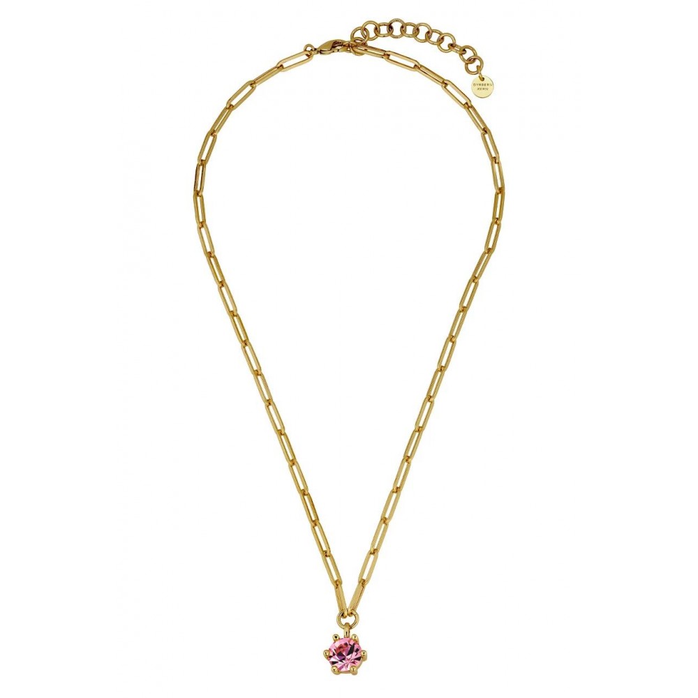 DYRBERG/KERN TESSA Κολιέ Επίχρυσο ατσάλι κρύσταλλα 480128