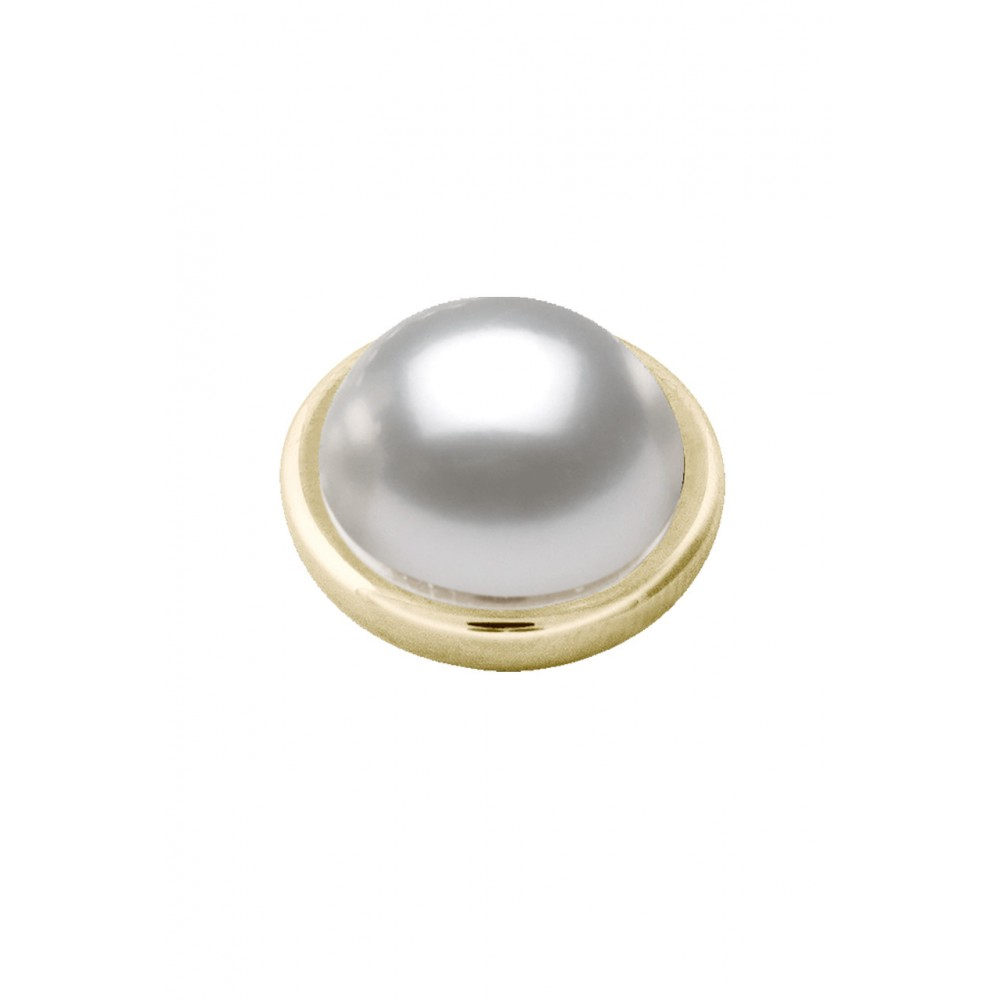 DYRBERG/KERN SENCE SG WHITE PEARL TOPPING Επιχρυσωμένο ανοξείδωτο ατσάλι 352361