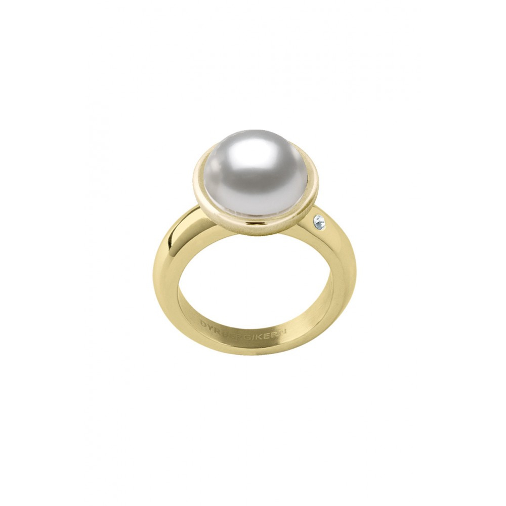 DYRBERG/KERN SENCE SG WHITE PEARL TOPPING Επιχρυσωμένο ανοξείδωτο ατσάλι 352361