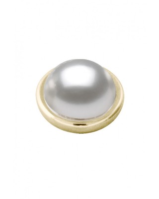 DYRBERG/KERN SENCE SG WHITE PEARL TOPPING Επιχρυσωμένο ανοξείδωτο ατσάλι 352361
