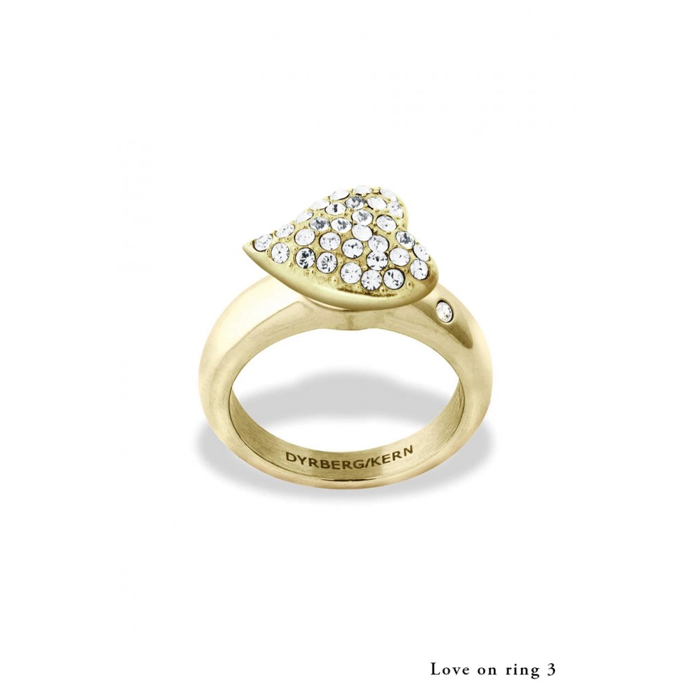 DYRBERG/KERN LOVE TOPPING ανοξείδωτο ατσάλι 340045