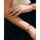 EDBLAD Frame Ring Gold Δαχτυλίδι Σεβαλιέ Ανοξείδωτο Ατσάλι 127927