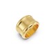 EDBLAD Frame Ring Gold Δαχτυλίδι Σεβαλιέ Ανοξείδωτο Ατσάλι 127927
