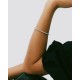 EDBLAD Tennis Bracelet Gold Βραχιόλι Ριβιέρα Ασημί Ανοξείδωτο Ατσάλι 127934
