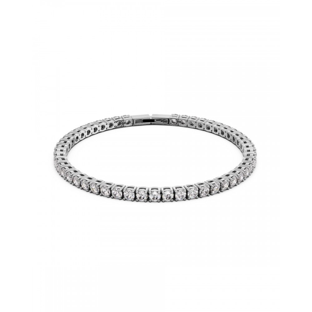 EDBLAD Tennis Bracelet Gold Βραχιόλι Ριβιέρα Ασημί Ανοξείδωτο Ατσάλι 127934