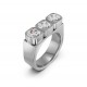 EDBLAD Gemma Ring Steel Δαχτυλίδι Ασημί Ανοξείδωτο Ατσάλι 129432