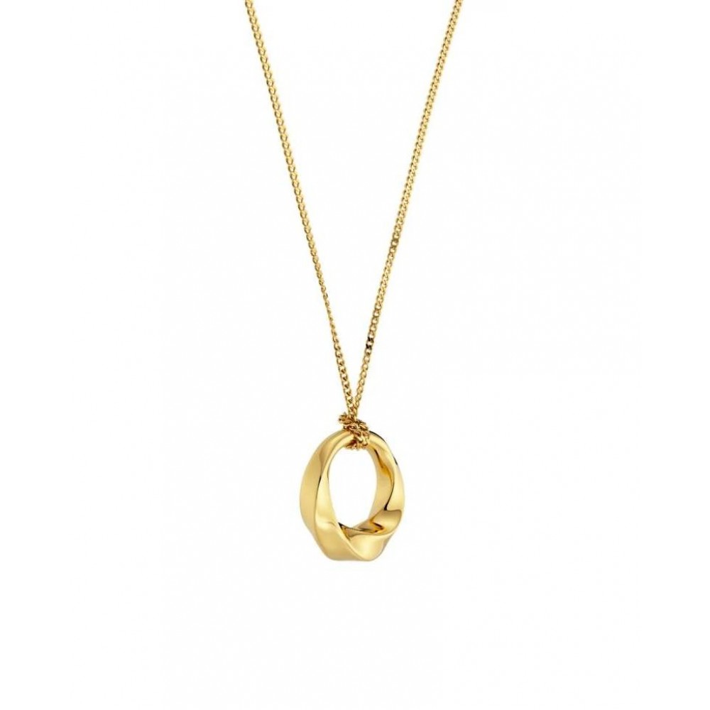 EDBLAD Helix Necklace S Gold Χρυσό Ανοξείδωτο Ατσάλι 129447