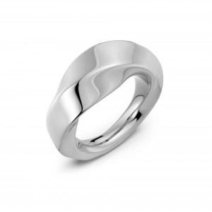 EDBLAD Helix Ring Steel Δαχτυλίδι Ανοξείδωτο Ατσάλι 129452