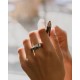 EDBLAD Helix Ring Steel Δαχτυλίδι Ανοξείδωτο Ατσάλι 129452