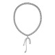 EDBLAD Lace Necklace Maxi Steel Κολιέ Aσημί Ανοξείδωτο Ατσάλι 129460