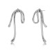 EDBLAD Lace Studs Steel Σκουλαρίκια Ασημί Ανοξείδωτο Ατσάλι 129454