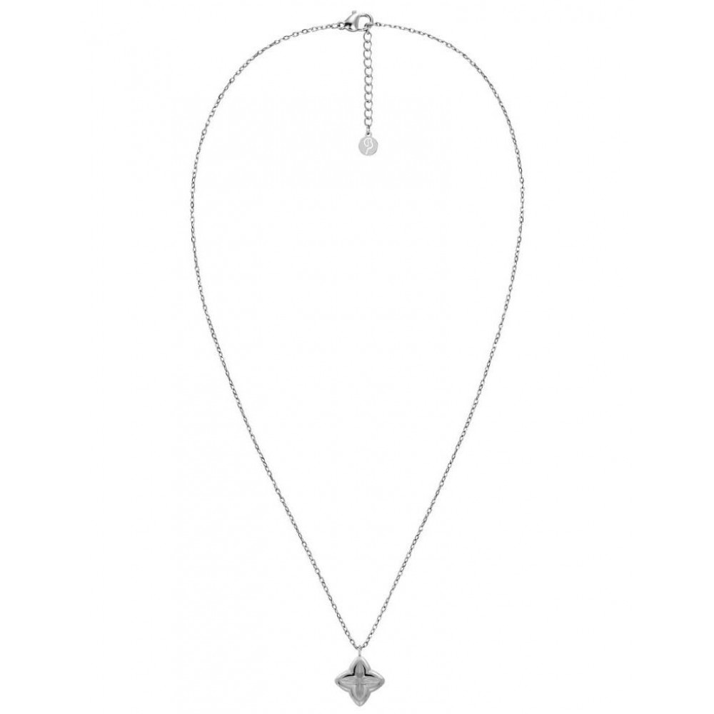 EDBLAD Scala Necklace S Steel Κολιέ Aσημί Ανοξείδωτο Ατσάλι 129482