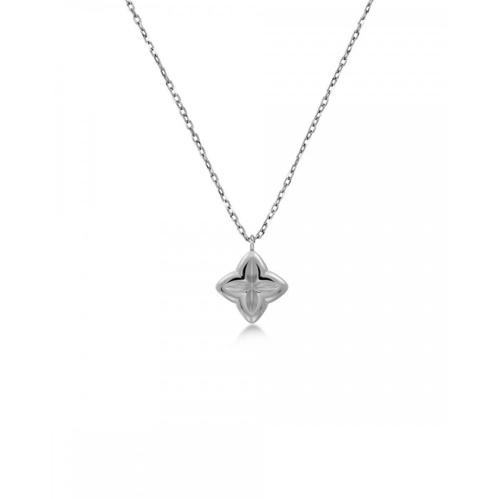 EDBLAD Scala Necklace S Steel Κολιέ Aσημί Ανοξείδωτο Ατσάλι 129482